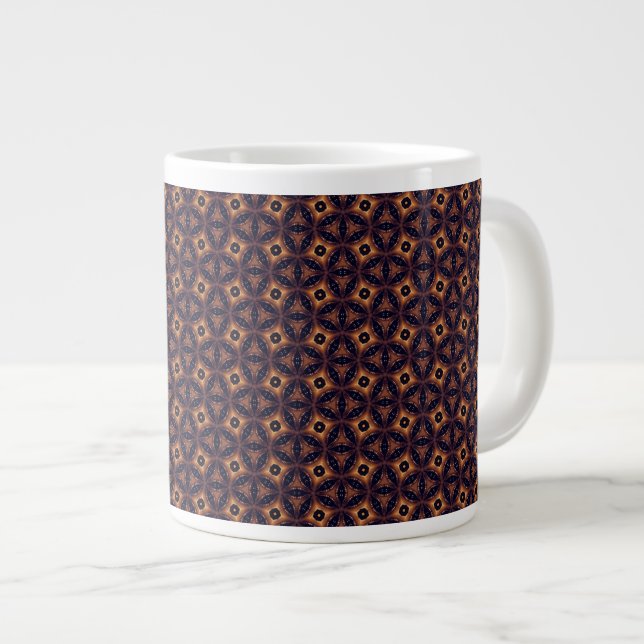Grande Tasse Amber Eclipse Mosaic (Devant droit)