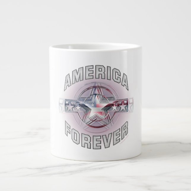 Grande Tasse Amérique à jamais (Devant)
