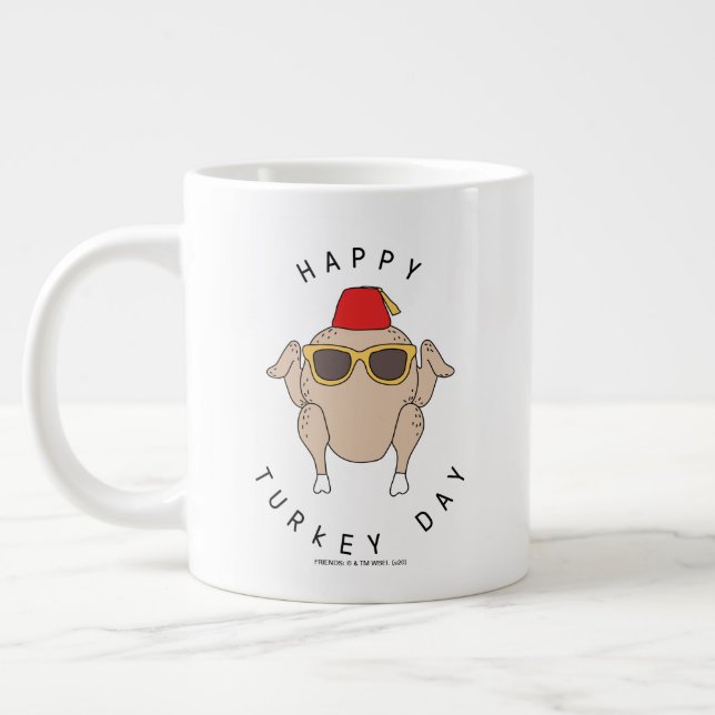 Grande Tasse AMIS™ | Bonne fête de la Turquie (Gauche)