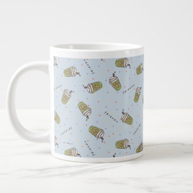 Grande Tasse AMIS™ | Polka Dot Central Perk Motif (Gauche)