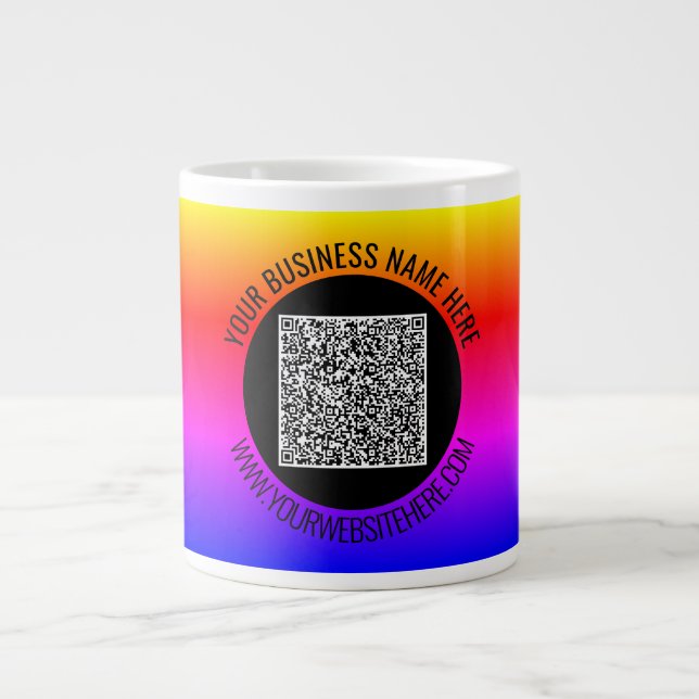 Grande Tasse Analyse de code QR et Musique professionnelle de t (Devant)