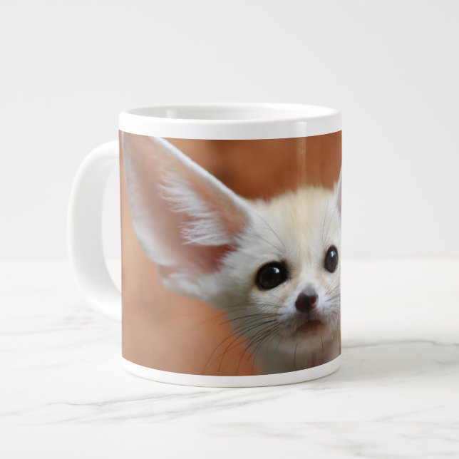 Grande Tasse Animaux de bébés cutest | Fennec Fox Pup (Devant gauche)