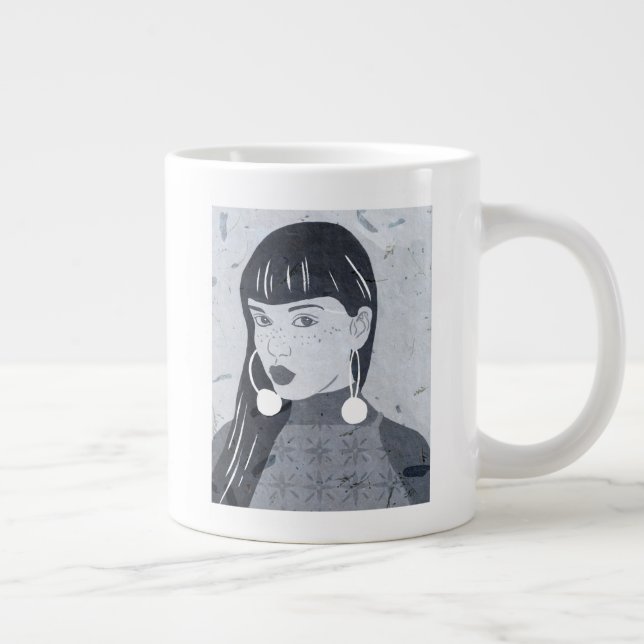 Grande Tasse Aperçu du portrait nocturne (Droite)