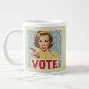 Grande Tasse Appel à l'action patriotique : Votez !