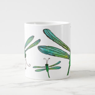 Grande Tasse Aquarelle de dragonfly
