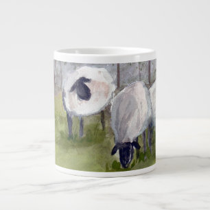 Grande Tasse Aquarelle rustique