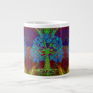 Grande Tasse Arbre d'enthousiasme illimité de la vie