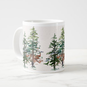 Grande Tasse Arbres forestiers à feuillage persistant