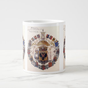 Grande Tasse Armoiries plus grandes de la Russie impériale