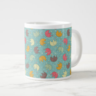 Grande Tasse arrière - plan de bébé