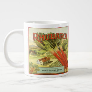 Grande Tasse Art des étiquettes de conserves de légumes vintage