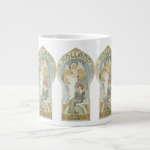 Grande Tasse Art Nouveau vintage, Holland Levensverzekering