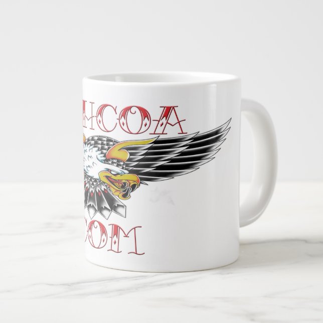 Grande tasse assed de café avec 2,0 (Devant droit)