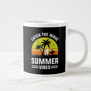 Grande Tasse Attrapez la vague Ambiance estivale-64193