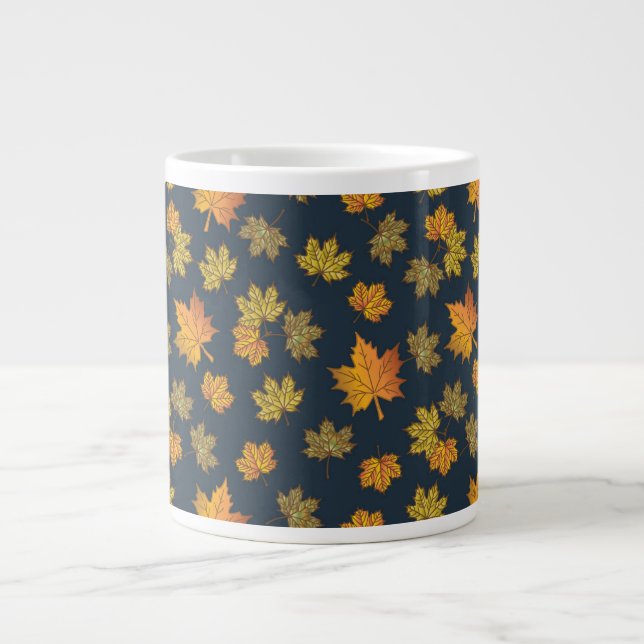 Grande Tasse Autumn Herbs & Acorns (Devant)