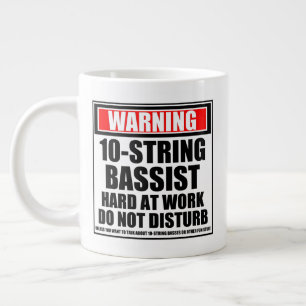 Grande Tasse Avertissement À 10 Chaînes Dur Baid Au Travail