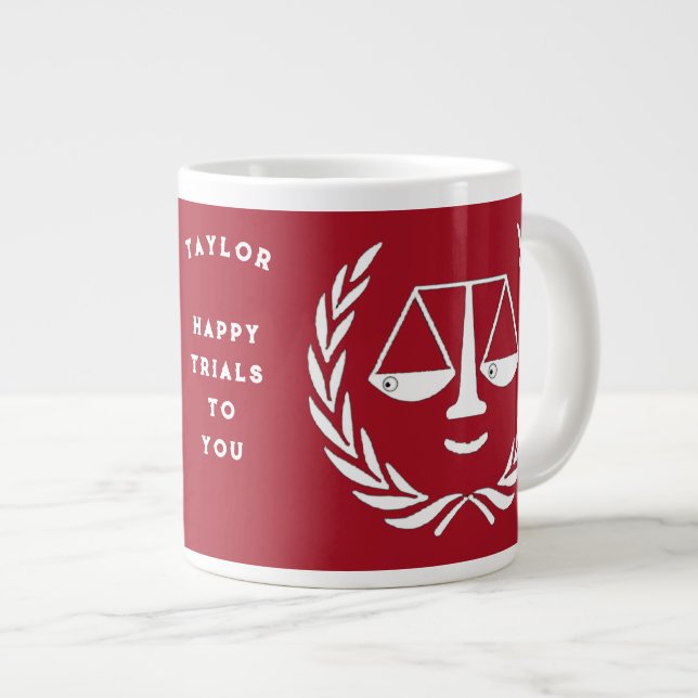 Grande Tasse Avocat Nouveauté Cadeau Personnalisé Giant Café Mu (Devant droit)