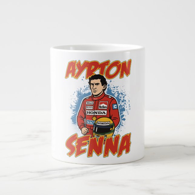 Grande Tasse Ayrton Senna Formula (Devant)