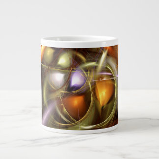 Grande Tasse Ballons et Rubans Abstrait