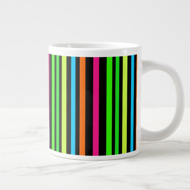 Grande Tasse Bandes de néon (Droite)
