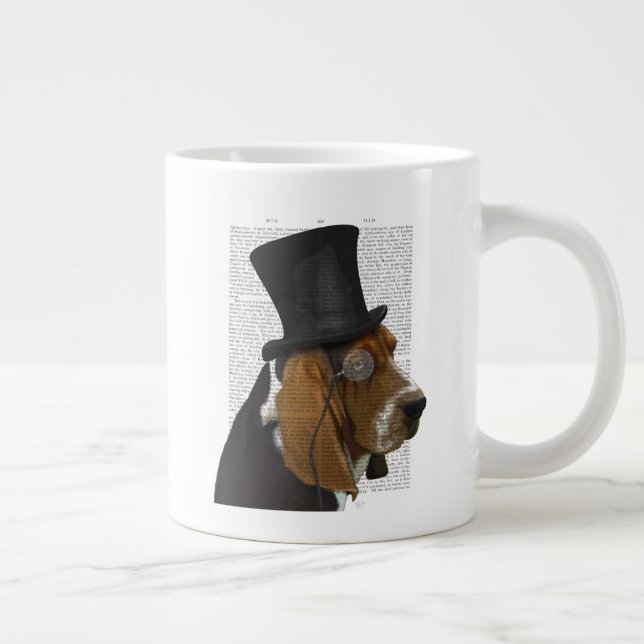 Grande Tasse Basset Hound, Hound officiel et Casquette (Droite)