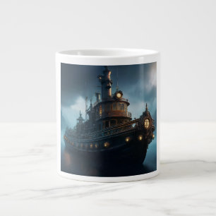 Grande Tasse Bateau-remorque à vapeur