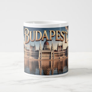 Grande Tasse Bâtiment du Parlement hongrois à Budapest