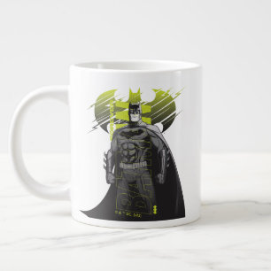 Grande Tasse Batman Power Up Caractère Art