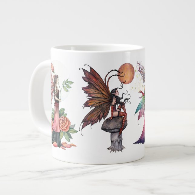 Grande Tasse Beaucoup de boue de fées par Molly Harrison (Devant gauche)