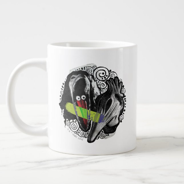 Grande Tasse Beetlejus | Adam & Barbara Scary (Gauche)