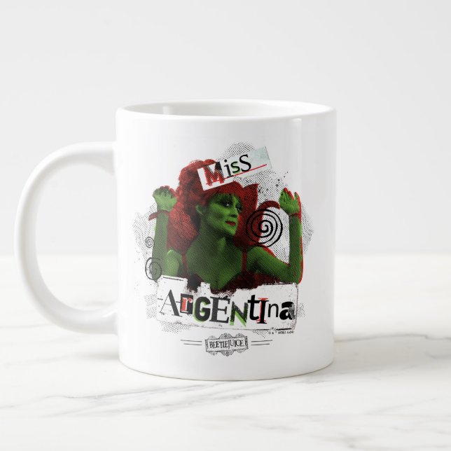 Grande Tasse Beetlejus | Miss Argentine (Gauche)