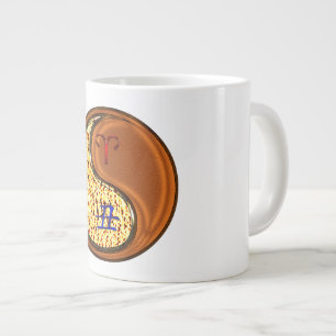 Grande Tasse Bélier & Bœuf de Bois