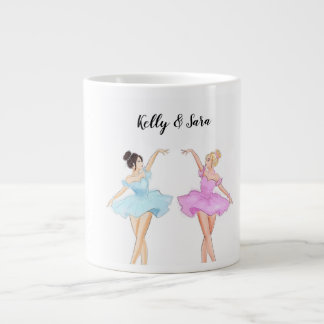 Grande Tasse besties, belle danseuse, jumelle,