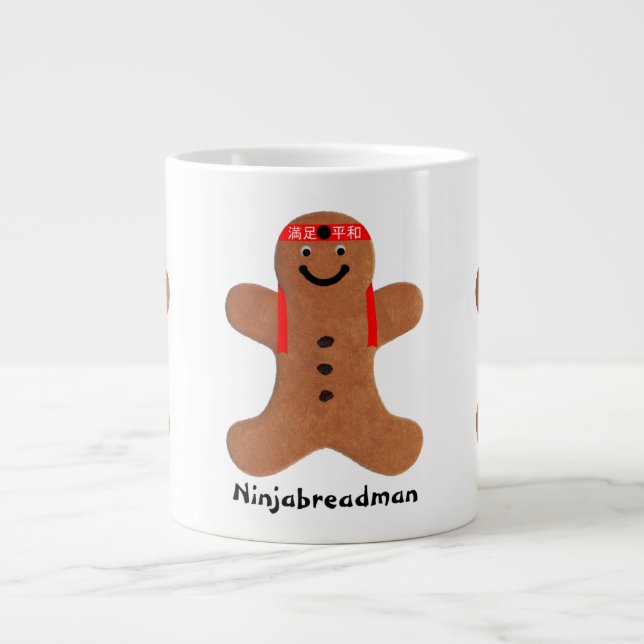 Grande Tasse Biscuit Ninjabreadman (biscuit) (Devant)