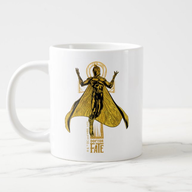 Grande Tasse Black Adam | Doctor Fate Character Graphic (Gauche)