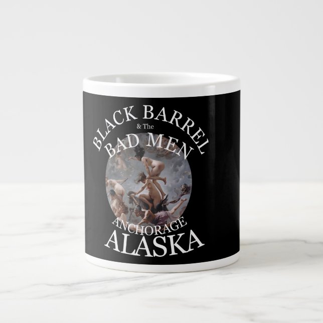 GRANDE TASSE BLACK BARREL & MAUVAIS HOMMES ANCHORAGE ALASKA AK (Devant)