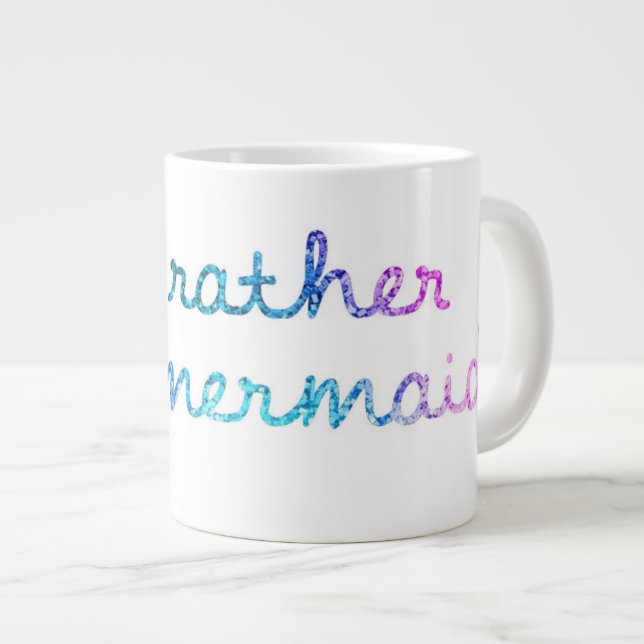 Grande Tasse Bleu ciel (Devant droit)