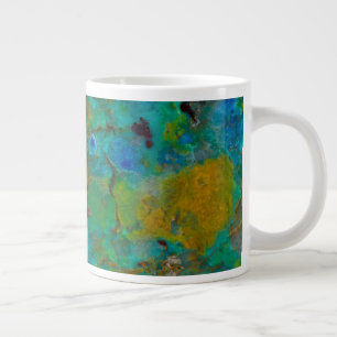 Grande Tasse Blue Cliff Chrysocolla