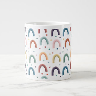 Grande Tasse Boho Rainbow