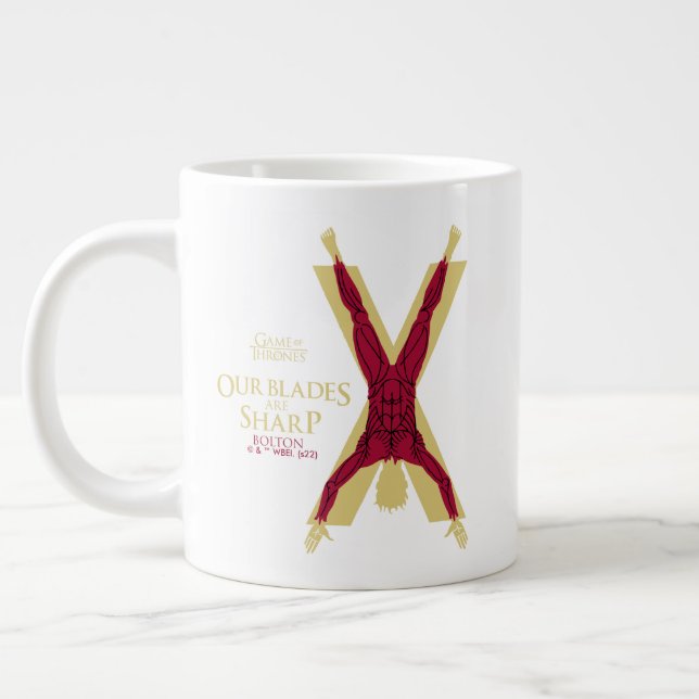 Grande Tasse Bolton Sigil - Nos Lames Sont Sharp (Gauche)