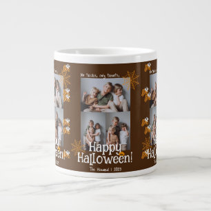 Grande Tasse Boo citrouille jack-o-lanterne Halloween Collage p