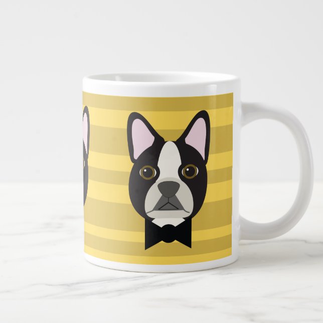 Grande Tasse Boston Terrier (Droite)