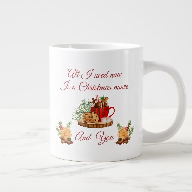 Grande Tasse Bouchon de Noël (Droite)