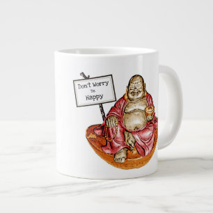 Grande Tasse Bouddha riant