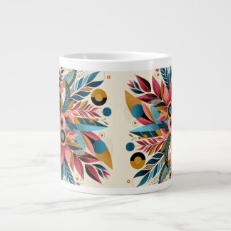 Grande Tasse Boue florale