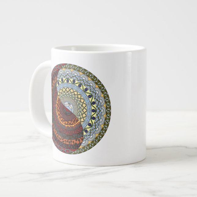 Grande Tasse Boug de spécialité Ciel et Enfer (Devant gauche)