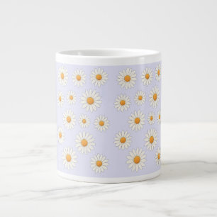 Grande Tasse Boug floral de marguerite - Café Motif aux fleurs 