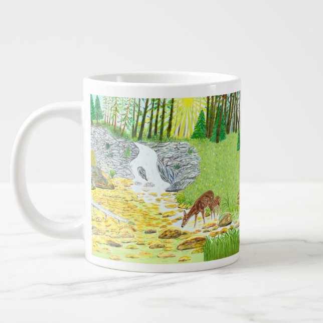 Grande Tasse Bouge de spécialités Doe et Fawn (Gauche)