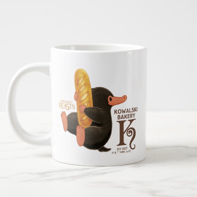 Grande Tasse Boulangerie Kowalski - Niffler Avec Pain (Gauche)