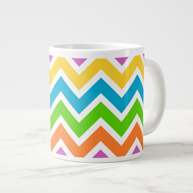 Grande Tasse Bright Colorful (Devant droit)